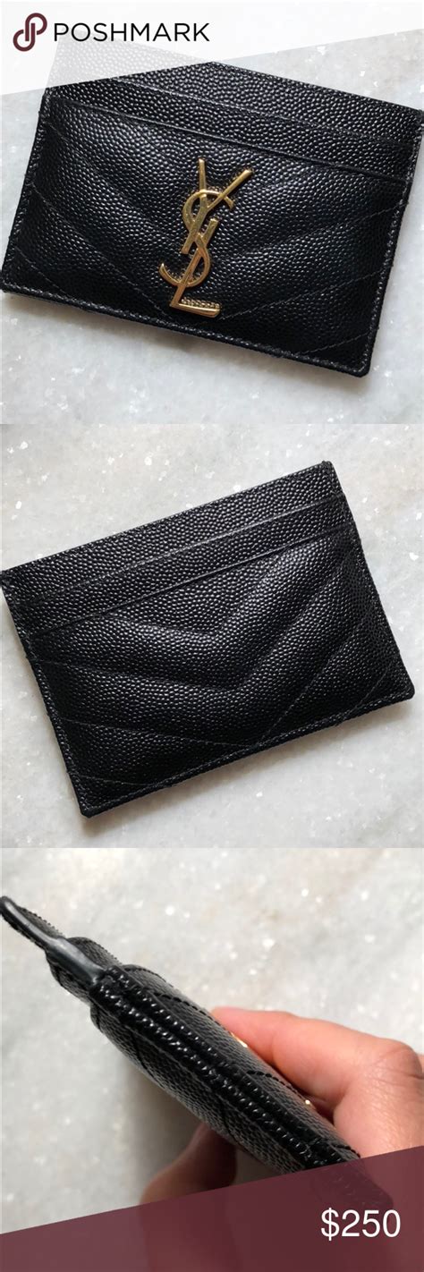 ysl key case|YSL card case.